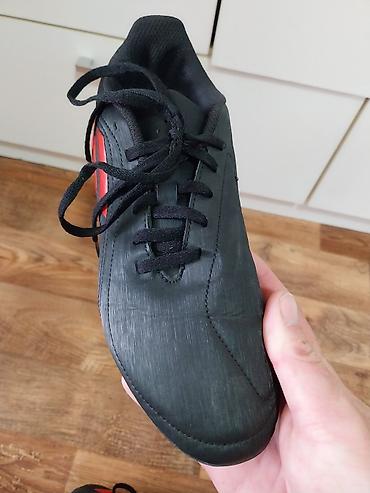 Kopačke: Fudbalske kopačke Adidas – crne sa crvenim prugama - Model sa — 7