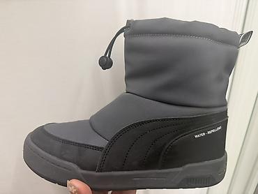 nike react: Зимние сапоги-дутики Puma Water-Repellent (детские) - Размер: EU 35 — 1