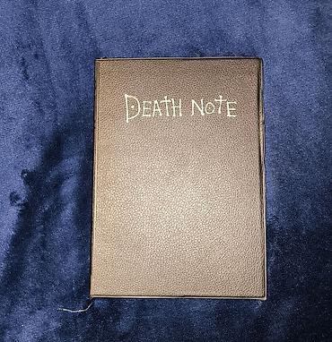 рабочая тетрадь: ✨ Yeni “Death Note” dəftəri + brelok hədiyyə ✨ Tam yeni, istifadə — 3