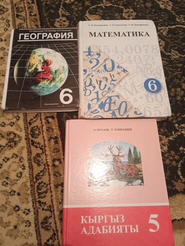 математика 6 класс с.к.кыдыралиев а.б.урдалетова г.м.дайырбекова: Школьные учебники: - География, 6 класс. Авторы: Т.П. Герасимова