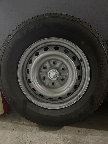disk ve tekerler type 1: Mitsubishi L200,Dunlop Grandtrek AT20 təkər və polad disk komplekti — 1
