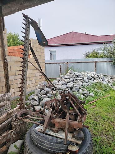 Ot biçən kəsici çubuq (segmentli bıçaq) tipli traktora qoşulan biçin