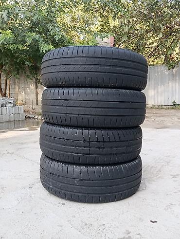 Шины 195 / 65 / R 15, Лето, Б/у, Комплект, Легковые, Michelin