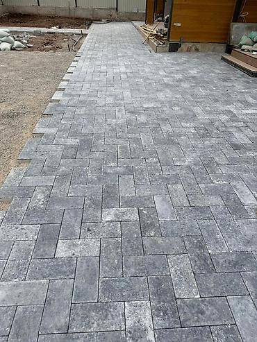 Тротуарная плитка: Брусчатка укладка бордюр Бишкеке
Продажа+Укладка — 19