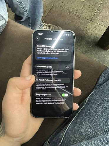 ayfon kreditle: IPhone 13 Pro, 128 GB, Gümüşü, Qırıq — 7