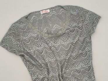 duże rozmiary ekskluzywne sukienki plus size: Women's blouse, size 2XL (EU 44)