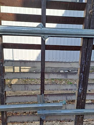 Обшивка лестниц: Продам лестницу из нержавеющего-оцинкованного профиля 0.7, высота — 7