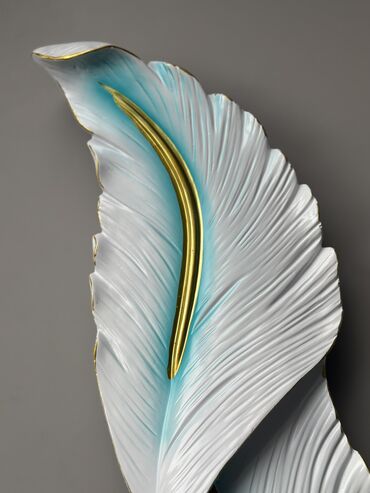 Bra, divar lampaları: İşıqlı lələk bra. 4 fərqli rəng çeşiti olan bu dekor bralar evinizin — 16