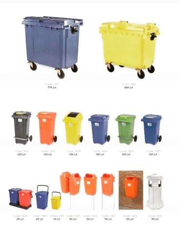 Tullantı qabları: Zibil vedre goodbin tekerli qapaqli zibil qabi goodbin tekerli qapaqli — 14