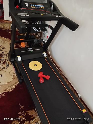 dj controller az: BedyFit elektrik qaçış trenajoru - Geniş LCD panel: sürət, vaxt — 3