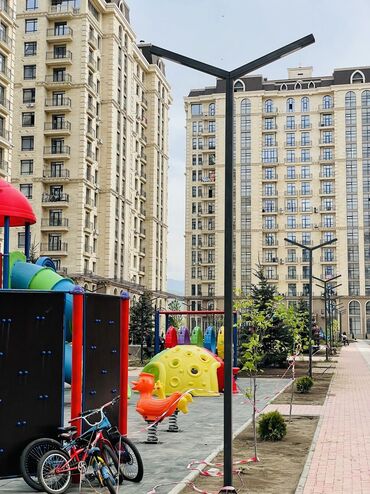 квартира нижная ала арча: 4 комнаты, 227 м², Элитка, 14 этаж, ПСО (под самоотделку)
