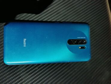списанные телефоны бесплатно: Redmi, Redmi 9, Колдонулган, 128 ГБ, түсү - Көк