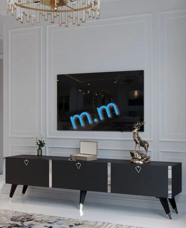 TV altlığı: Yeni, Düz TV altlığı, Polkalı, Laminat, Azərbaycan — 25