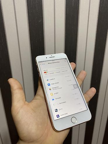 ideal iphone: IPhone 8 Plus, 64 GB, Qızılı, Simsiz şarj — 7