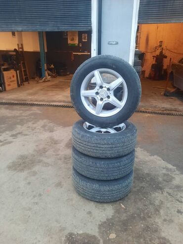 Disk təkərlər: İşlənmiş Disk təkər Mercedes-Benz 205 / 65 / R 15, 5 Boltlu