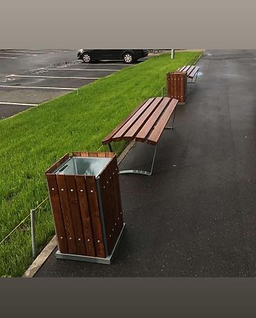 Tullantı qabları: Metal EN MMC olaraq istədiyiniz forma və ölçüde demir işlerinin — 4