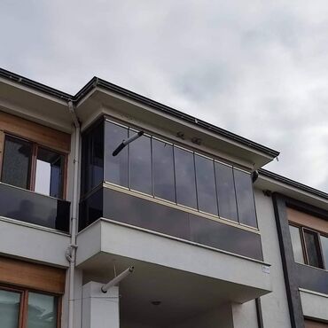 Balkonlar: 🔹 Kitab (qatlanan) Cam Balkon 🔹 Sürgülü Cam Balkon Sistemləri 🔹 Otaq — 3