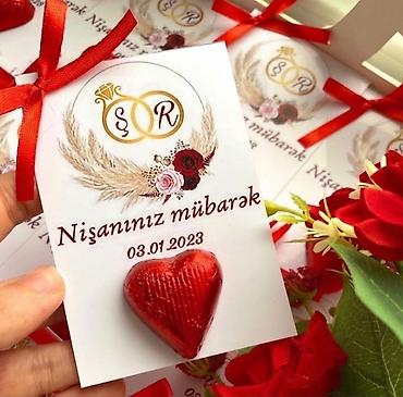 alma gülü: Məhsul: Zərif gül kompozisiyaları və şokoladlı buketlər - Ağ qutuda — 8