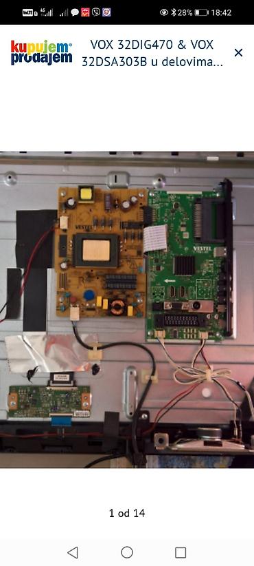 Aksesoari za TV i video: VOX 32DIG470 i VOX 32DSA303B – delovi za TV Dostupni moduli i — 2