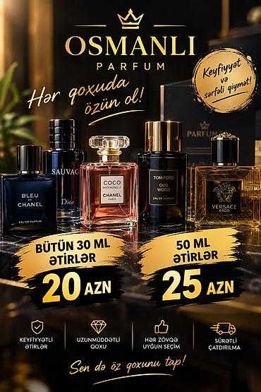 Osmanlı Parfum müxtəlif zövqlərə uyğun ətir seçimləri təqdim edir