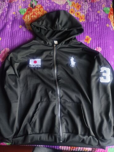 теплые толстовки мужские: Мужская толстовка, 2XL (EU 44), Polo Ralph Lauren, Новый, цвет - Черный, Самовывоз, Платная доставка