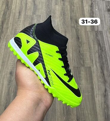 Бутсы: Детские футбольные бутсы Nike с технологией Flyknit. Удобная модель с — 4