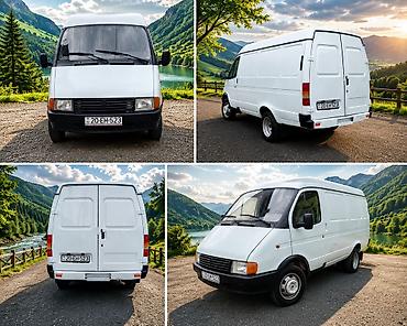 2003 ford transit: Ağ rəngli yük mikroavtobusu - Geniş yük bölməsi və yüksək dam – iri — 3