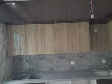 Sifarişlə mətbəx mebeli: Sifarişlə mətbəx dəsti, Özü çəkən petlələr, MDF, Kredit var, Pulsuz çatdırılma — 12