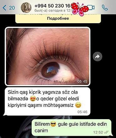 xidmət tv: Qaş və kiprik üçün qidalandırıcı yağ Məhsulun təsviri: - Qaş və — 4