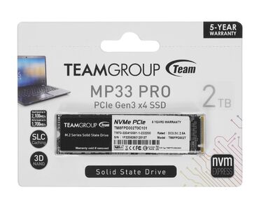 8 компьютеров: Накопитель, Team Group, SSD, 2 ТБ, Для ноутбука
