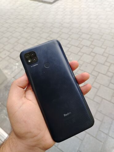 Redmi: Redmi 9C, 128 GB, rəng - Qara, Zəmanət, Sensor, Barmaq izi