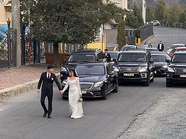 бежевые брюки: Аренда представительских автомобилей Mercedes-Benz с водителем — 7
