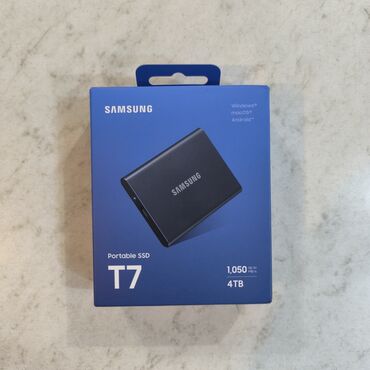 внешний жёсткий диск 1 тб: Накопитель, Новый, Samsung, SSD, 4 ТБ, 1.8"