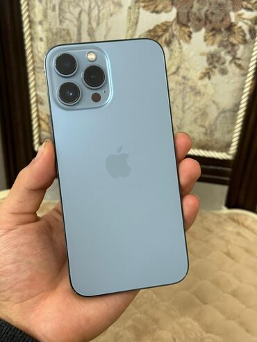 lg p970: IPhone 13 Pro Max, Б/у, 256 ГБ, Sierra Blue, Зарядное устройство, Защитное стекло, Чехол, 85 %