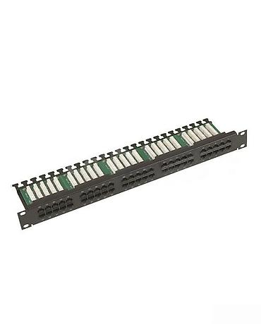 notebook modem: Kuwes AISDN50-KD-8 CAT3 UTP ISDN PATCH PANEL 50 PORTS BLACKKUWES — 1