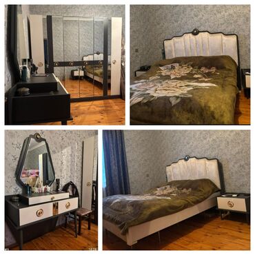 купить массажную кровать серагем бу: Двуспальная кровать, Шкаф, Трюмо, 2 тумбы, Б/у