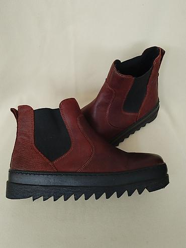 the north face beograd: Kratke cizme, sve koza, Duziina unutrasnjeg gazista 23 cm, broj 36 — 3
