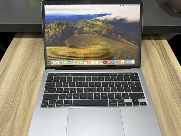 оперативная память для компьютера: Ноутбук, Apple, 8 ГБ ОЗУ, Apple M1, 13.3 ", Б/у, память SSD