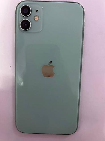 samsung k9: IPhone 11, Б/у, 64 ГБ, Зеленый, Чехол, 80 % — 1