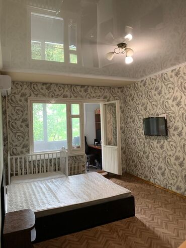 квартира бишкек 1 комната: 1 бөлмө, 36 кв. м, 106-серия, 2 кабат, Косметикалык ремонт
