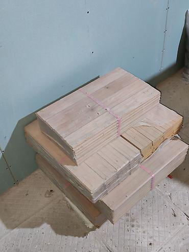 nərdivan qiymətləri: Ağac döşəmə taxtası (parket-lamell) - Material: təbii ağac (açıq — 2