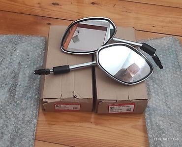 moped 100: Haouje (Genuine Parts) motosiklet arxa baxış güzgüləri – sağ və sol — 3