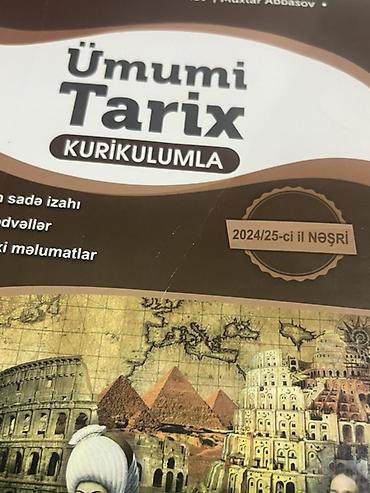 Kitablar və jurnallar: Məhsul: “Ümumi Tarix – Kurikulumla” (2024/25-ci il nəşri) Müəlliflər — 3