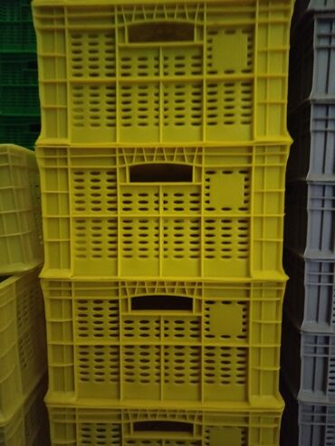 Konteynerlər: Plastik delikli yeşik/çalma səbət - Material: möhkəm plastik - — 14