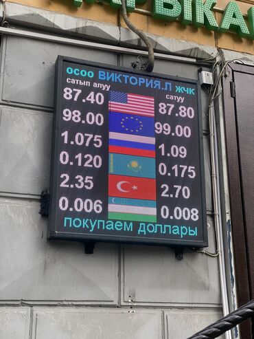 Рекламное оборудование: Лед экрандын баардык турун продажа жана установка кылабыз байланыш — 2