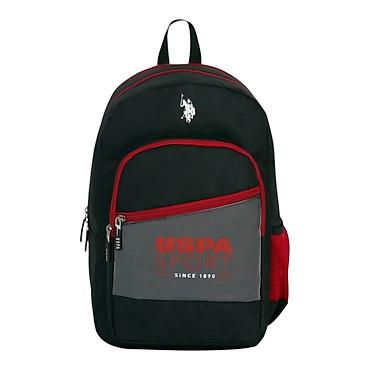 korpə cantası: U.S. Polo Assn. 22020 Məktəbli Çantası - Rəng və dizayn: Qara əsas — 1