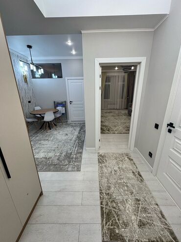 Посуточная аренда квартир: 2 комнаты, Душевая кабина, Постельное белье, Кондиционер — 9