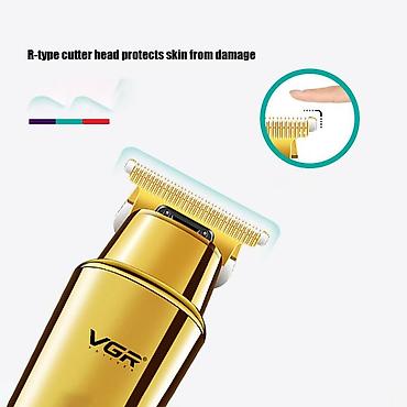 Бытовая техника: Trimmer VGR 947 - 6000RPM / 2000MAH - 500Dəqiqə / Cord/Cordless TYPC — 7