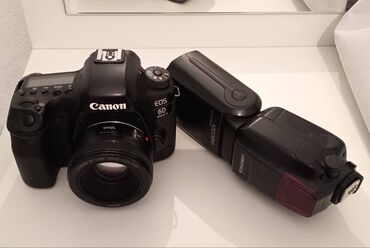 fotoaparat satisi: Ehtiyac olmadığı üçün satılır Canon 6d Mark 2 Fotoaparat Canon 1.8 50