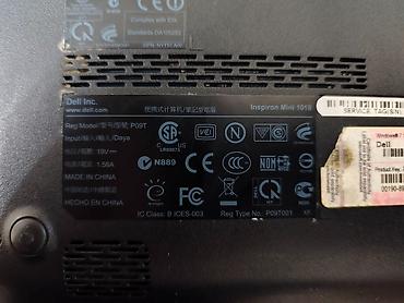 atom: Нетбук Dell Inspiron Mini 1018 — компактный вишнёво‑красный субноутбук — 5